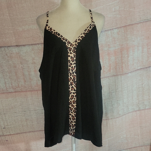 Tops - Lightweight Leopard Print Tank Top